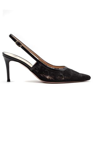 Black lace slingback pumps ROBERTO FESTA | GAMEORLEANSNERO